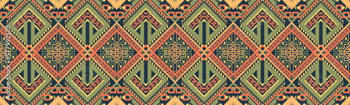 Geometric ethnic patterns.Pixel pattern. Traditional Design. Border Aztec ornament. folklore ornament for ceramics EP.9
