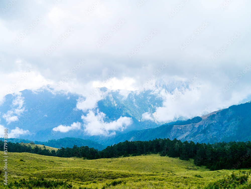 Obraz premium 台湾 南投県 合歓山