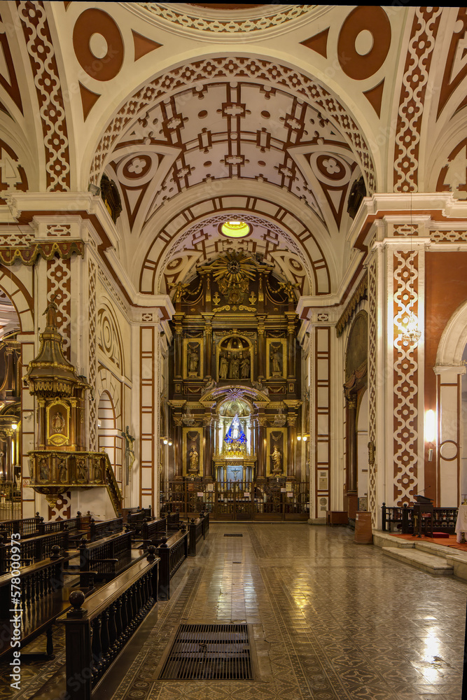 Basilica and Convent of San Francisco of Lima, Chapel dedicated to the Immaculate Conception of Mary, Lima, Peru