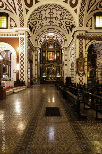 Basilica and Convent of San Francisco of Lima, Saint Francisco Solano Chapel, Lima, Peru © Gabrielle
