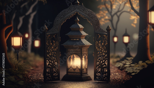 Islamic ramadan kareem background design