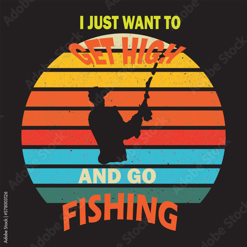 I just want to get fish t shirt design