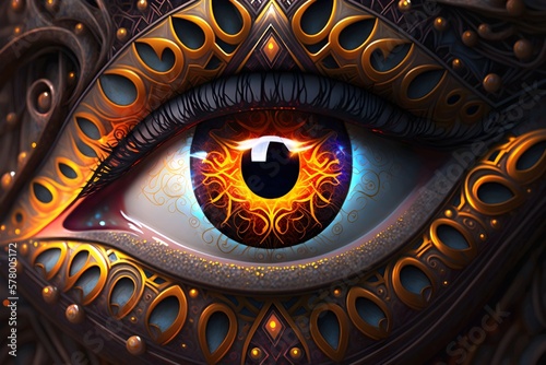 close up of a carved wooden door