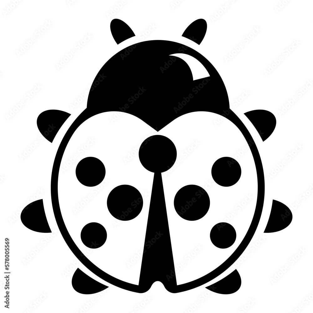 beetle icon illustration vector beetle icon illustration vector