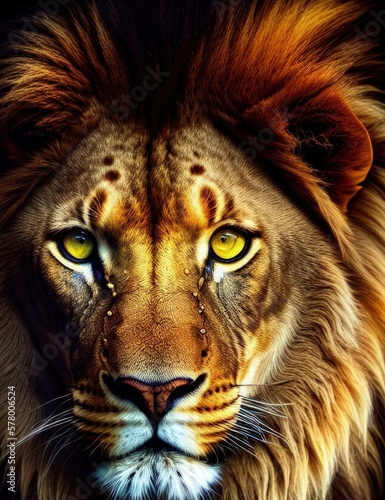 lion portrait