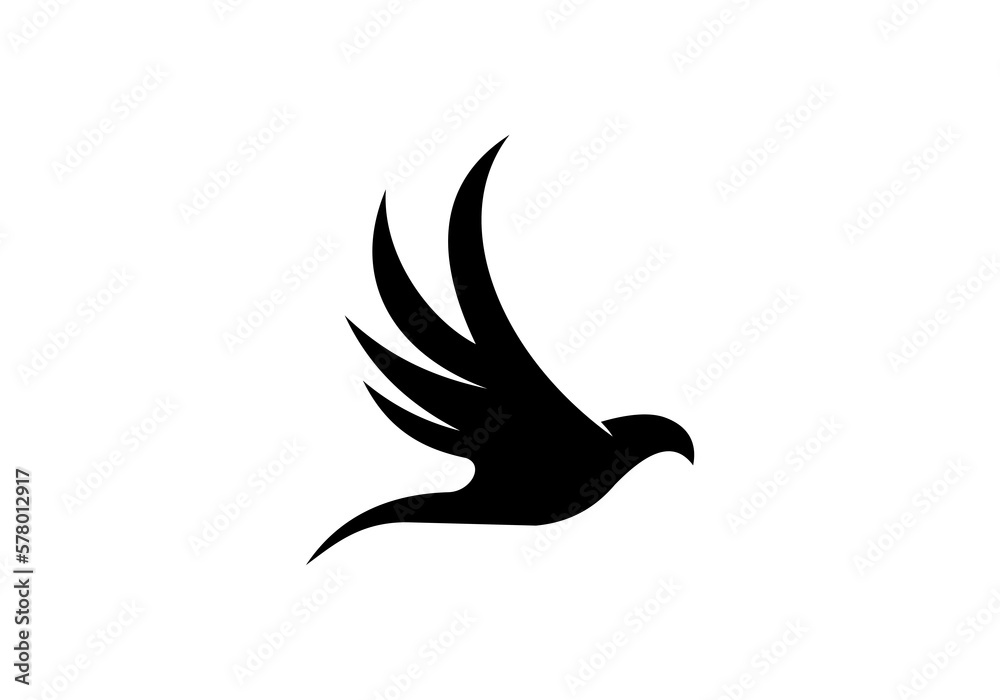 abstract Eagle fly logo space head eagle fly logo design abstract Eagle fly logo space head eagle fly logo design