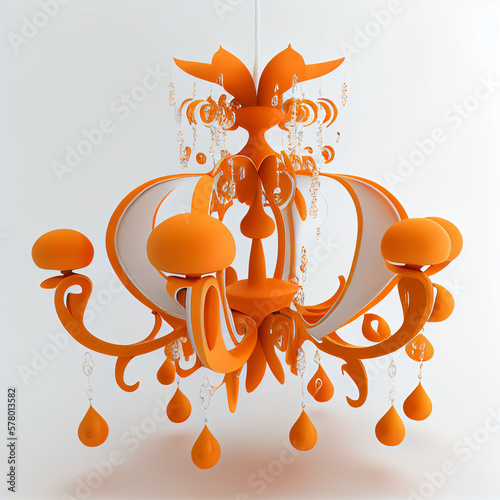 abstract sia orange background photo