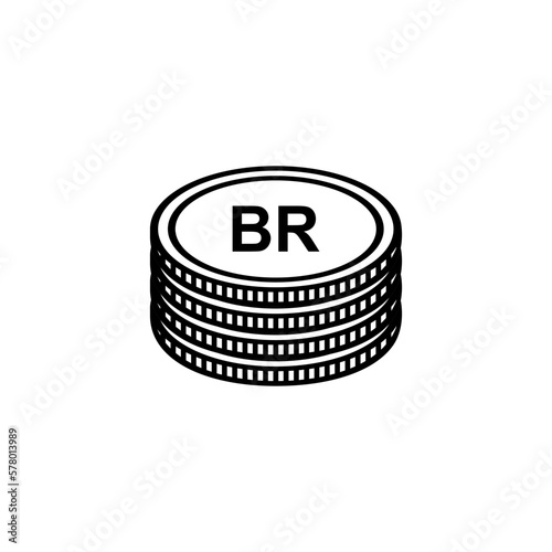 Ethiopia Currency Symbol (Latin Version), Ethiopian Birr Icon, ETB Sign. Vector Illustration