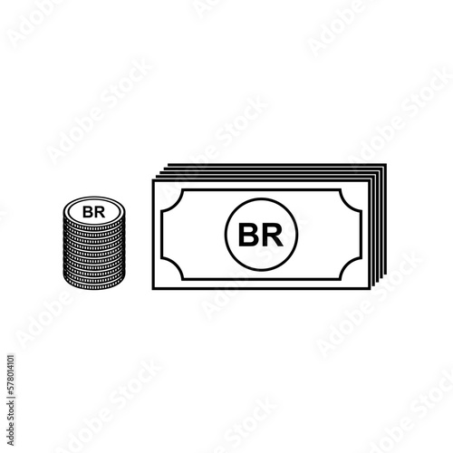 Ethiopia Currency Symbol (Latin Version), Ethiopian Birr Icon, ETB Sign. Vector Illustration