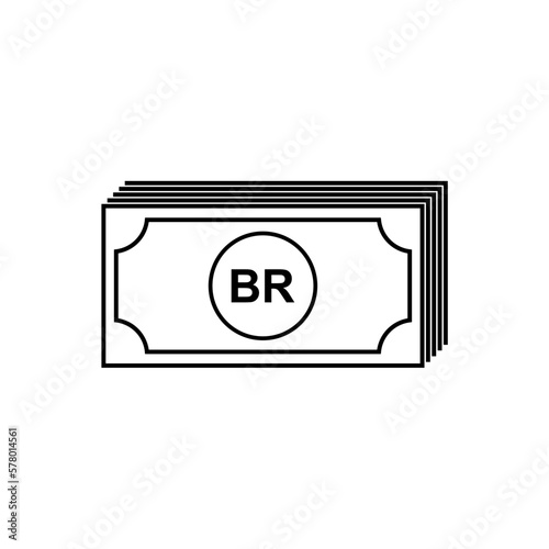 Ethiopia Currency Symbol (Latin Version), Ethiopian Birr Icon, ETB Sign. Vector Illustration