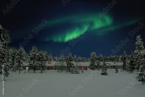 Aurora Borealis in Northern Finland