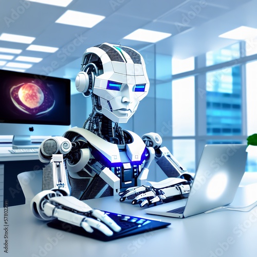 unemployment due to robots, modern bionic achievements in robotics,Generative AI