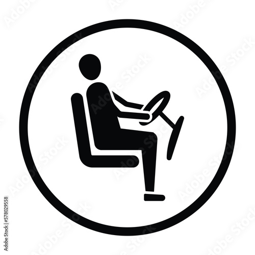 Car drive line icon
