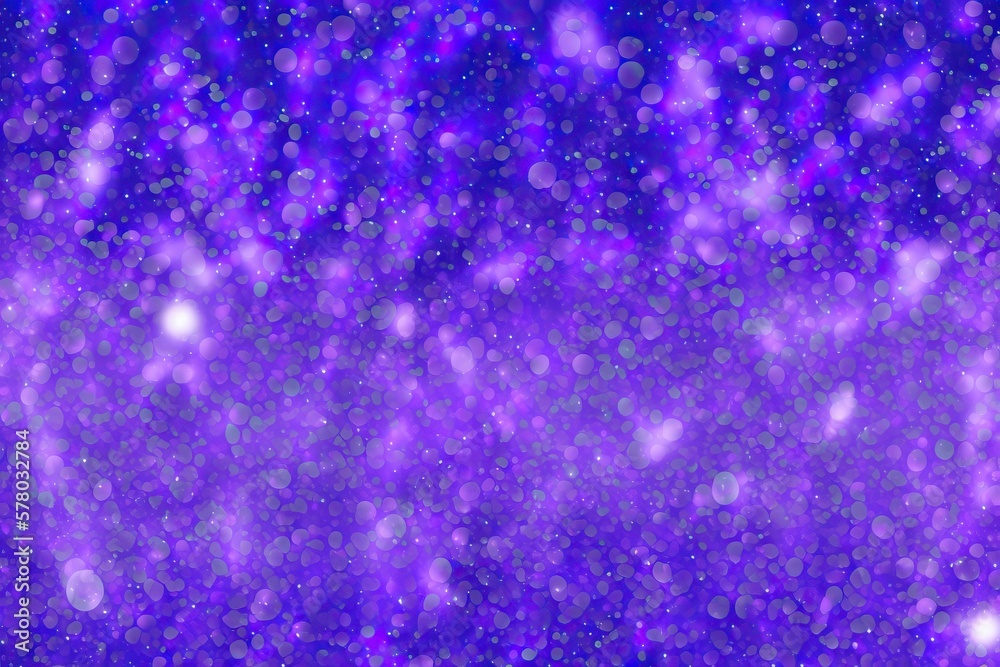 Background sparkling blue and purple colour (Ai generated)