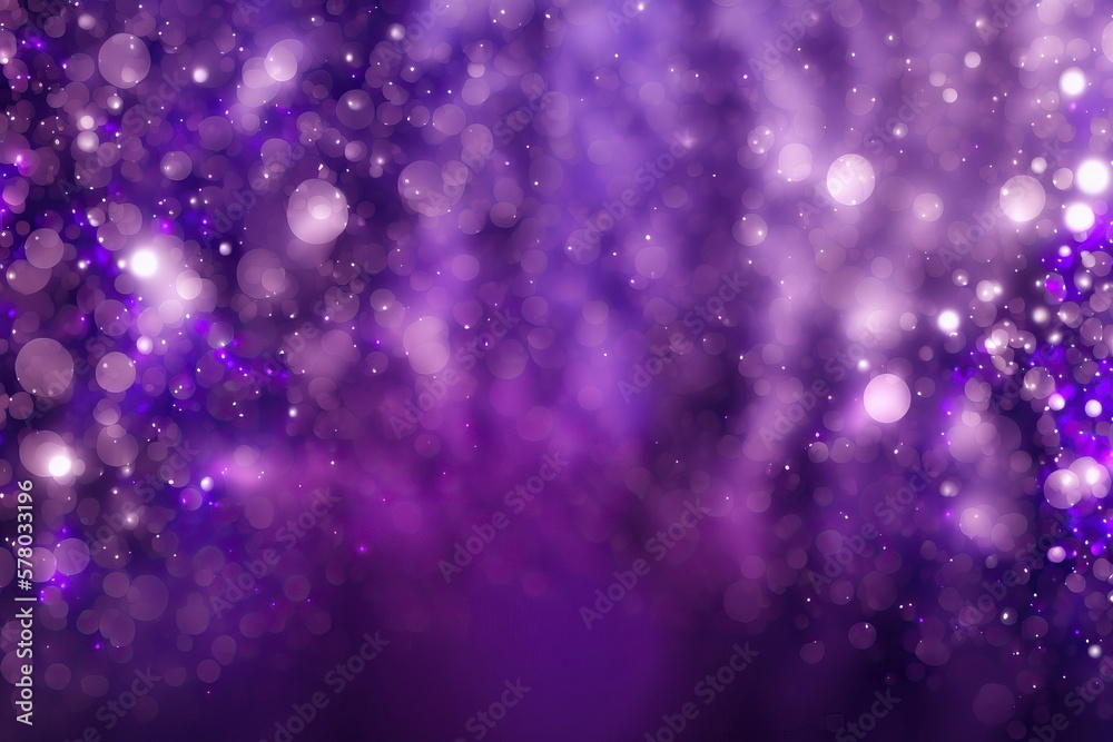 Background sparkling violet colour (Ai generated)