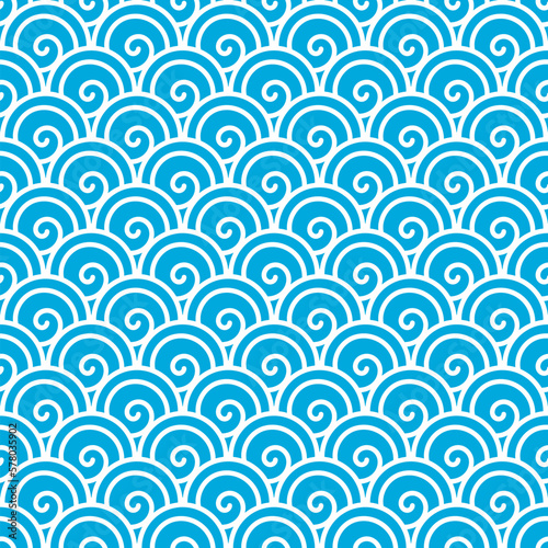 Mermaid scales seamless pattern for print