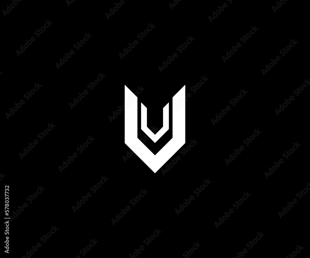 v and l letter abstract logo templet.