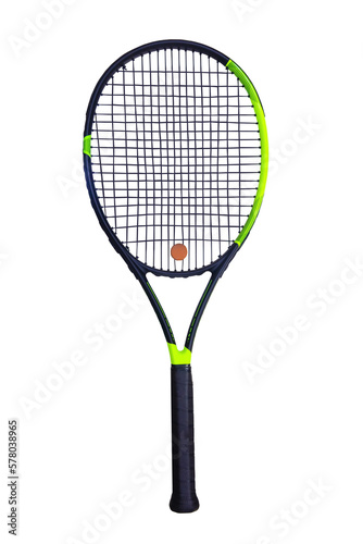 Cutout of an isolated tennis racket  with the transparent png © NuFa Studio