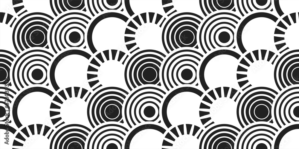 Obraz premium Mermaid scales, fish tail background, seamless geometric beautiful pattern