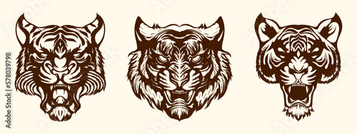Tiger logo vintage