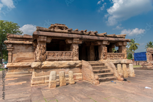 Beautiful temples in Aihole built during the reign of Chalukya kings