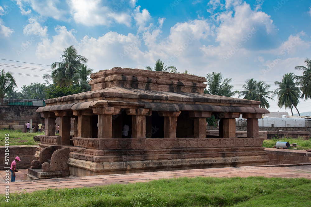 Beautiful temples in Aihole built during the reign of Chalukya kings