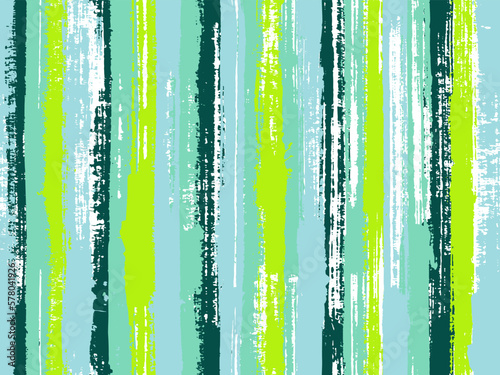 Sloopy gouache vertical lines vector pattern.