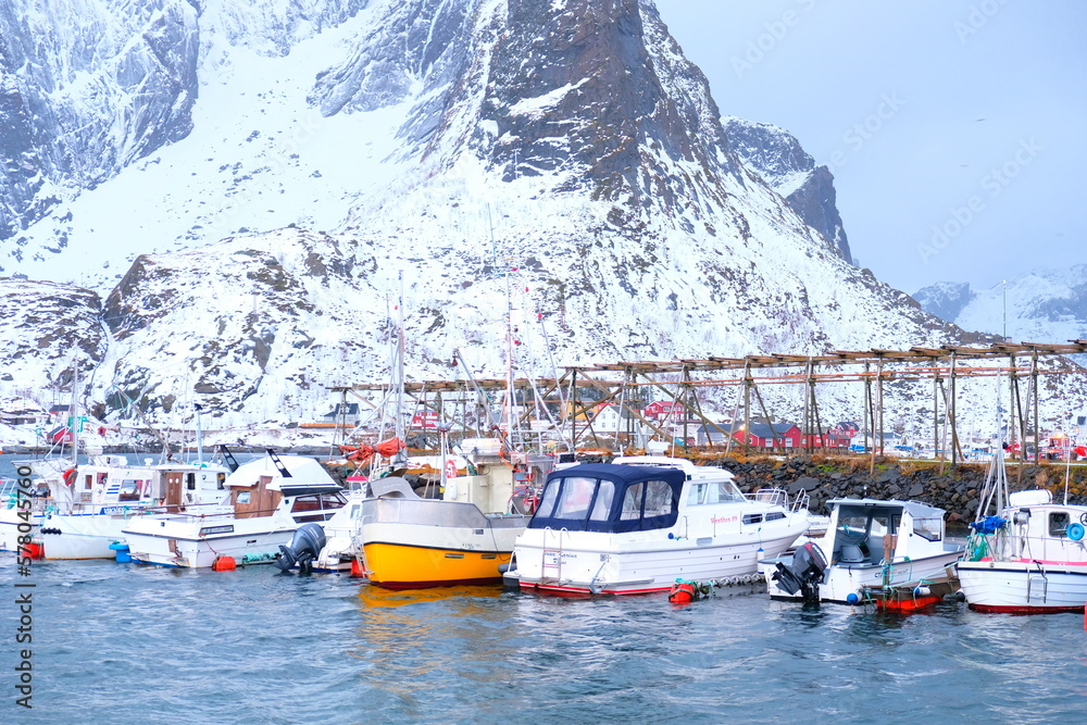 Port de pêche aux Lofoten 