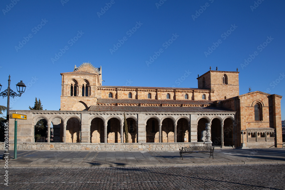 Basilica of St Vincent, Avila, Spain