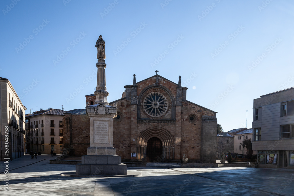 Obraz premium Parish of St. Peter the Apostle, Avila, Spain