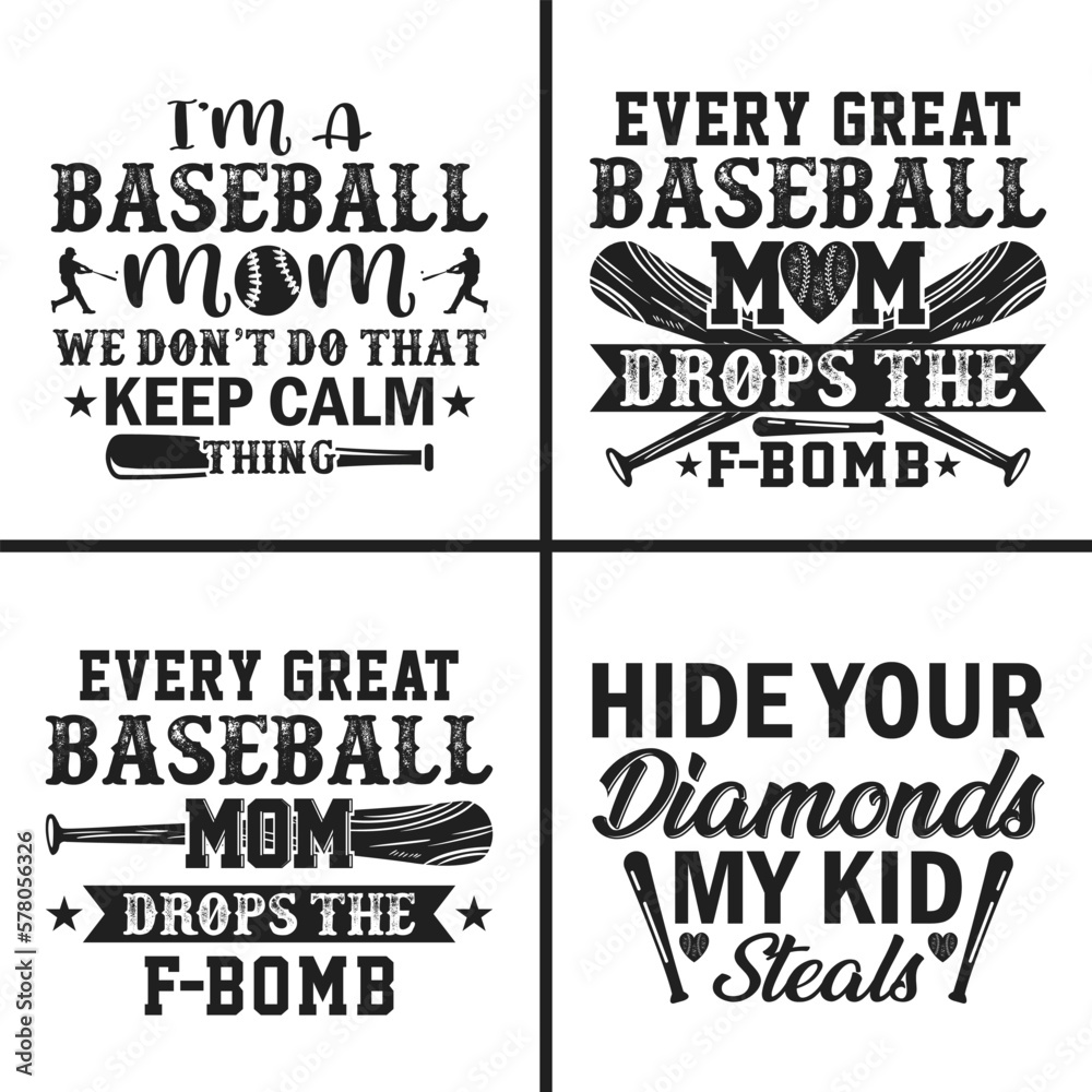 Baseball ball vector art t-shirt design.