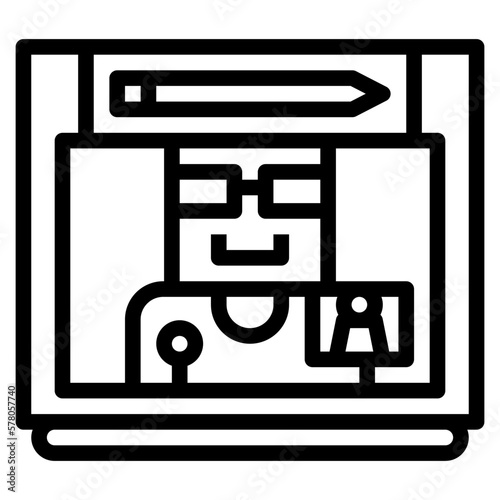 video call icon style