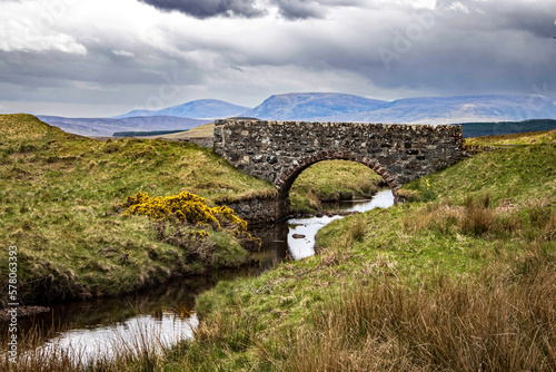 Old stone bridge in Helmsdale photo