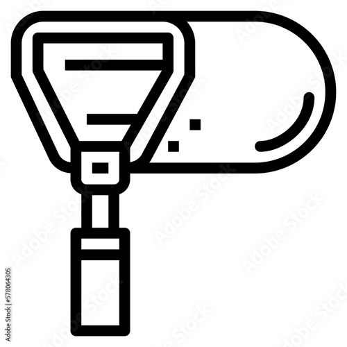catching net line icon style