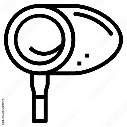 catching net line icon style