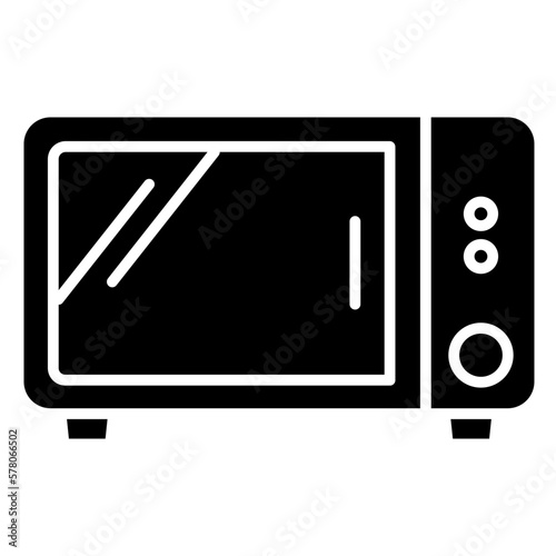 Microwave oven icons