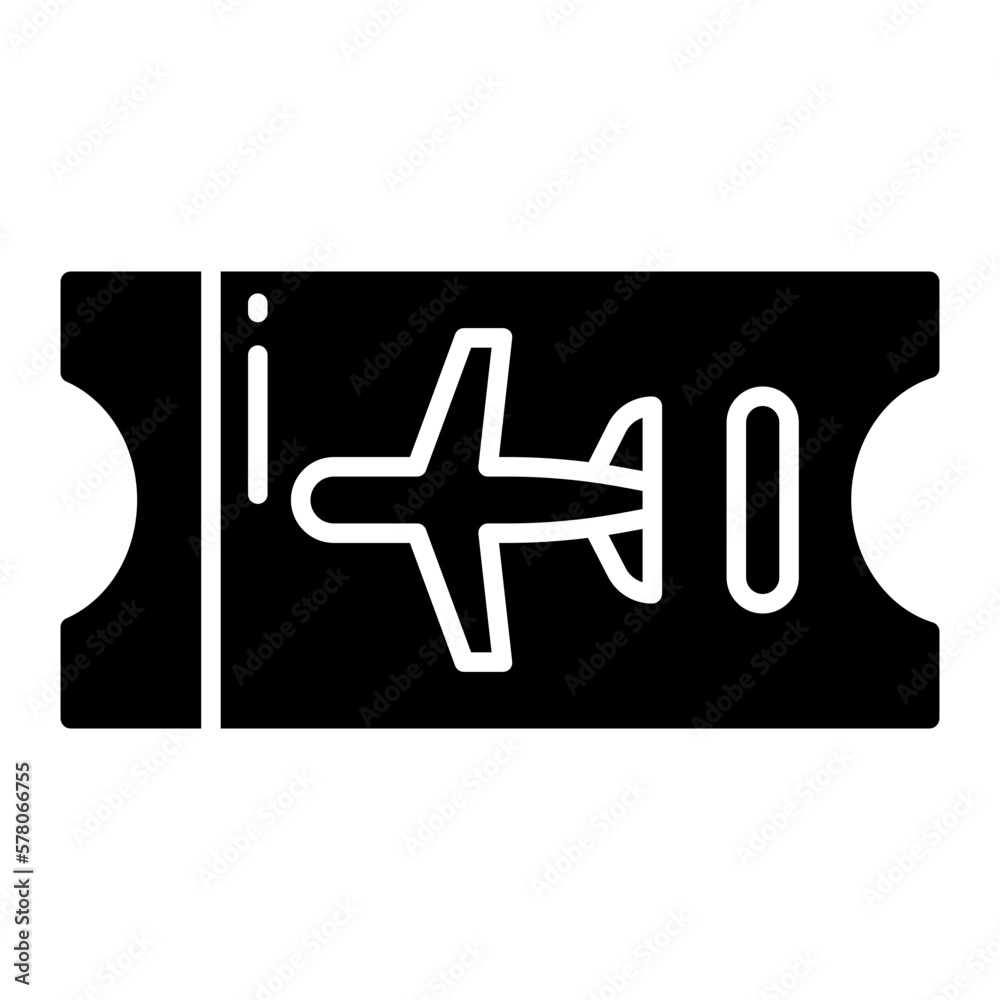 Fototapeta premium Ticket icon
