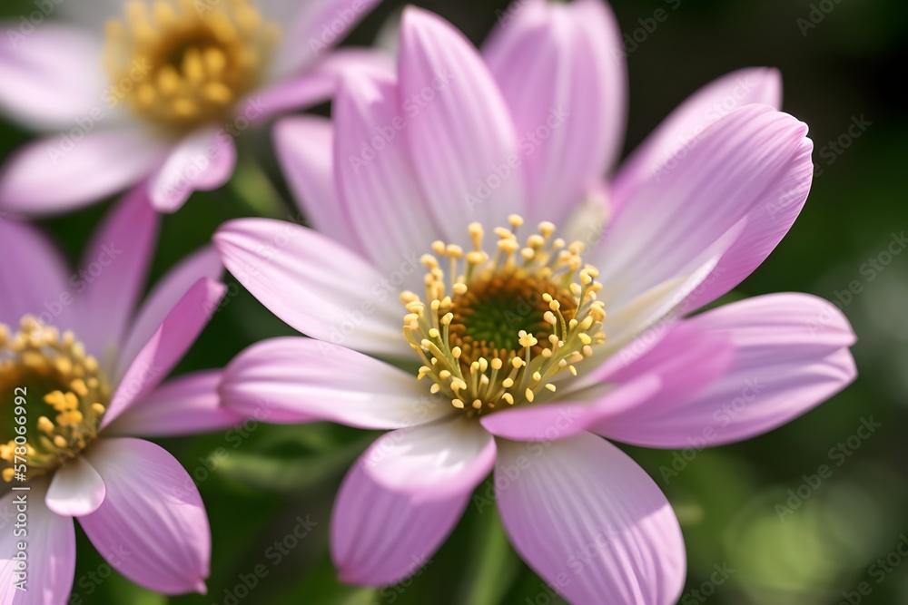spring pink flowers on tree branches, spring blossom wallpaper, bokeh blurry background, Generative AI spring pink flowers on tree branches, spring blossom wallpaper, bokeh blurry background, Generative AI