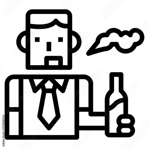 belch line icon style