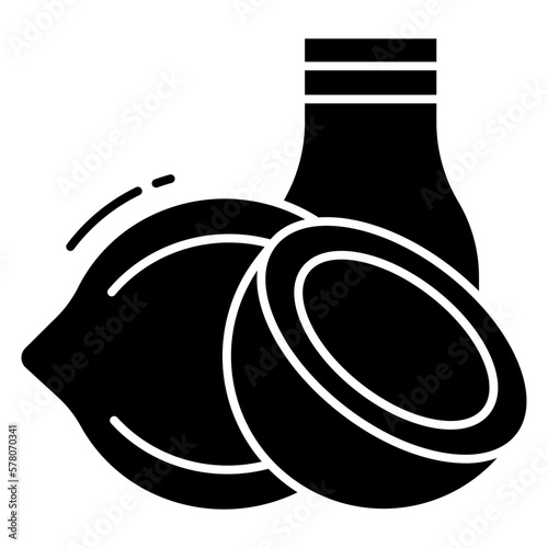 Coconut milk icon