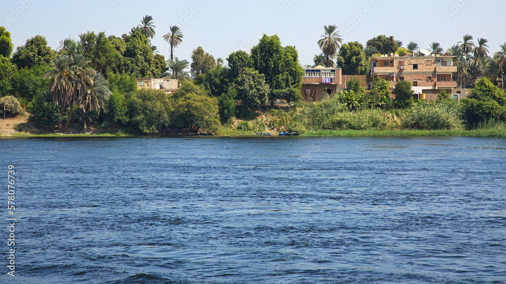 Village in the south of Kom Ombo in Egypt, Africa
Village in the south of Kom Ombo in Egypt, Africa