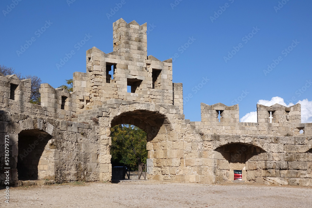 Tor des Heiligen Pailus in Rhodos-Stadt