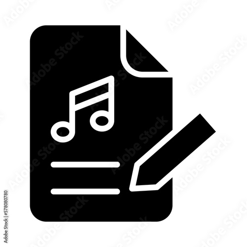 Note edit icon