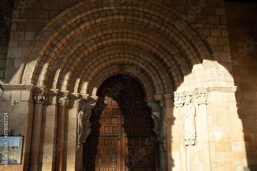 Portal of Basílica de San Vicente, Spain, Avila