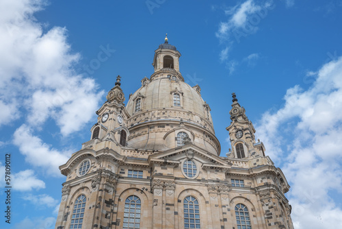 Frauenkirche Church Dome - Dresden, Soxony, Germany © diegograndi