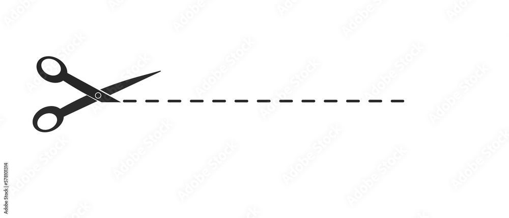 Scissors icon.vector logo template idea concept Scissors icon.vector logo template idea concept