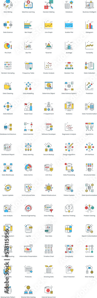 Data Analytics Icon Set Data Analytics Icon Set