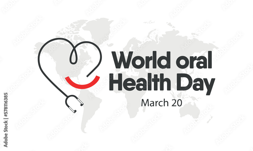 World Oral Health Day, World Oral Health Day is celebrated on March 20, World Oral Heath Day Vector Design, World Oral Health Day logo, campaign World Oral Health Day, World Oral Health Day is celebrated on March 20, World Oral Heath Day Vector Design, World Oral Health Day logo, campaign