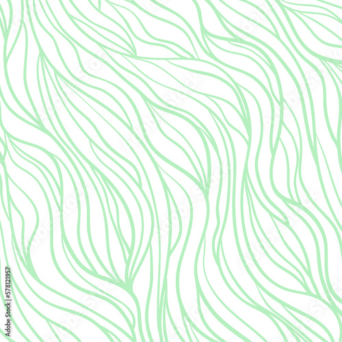 Abstract wavy background. Hand drawn waves. Stripe texture with many lines. Waved pattern. Colored illustration for banners, flyers or posters