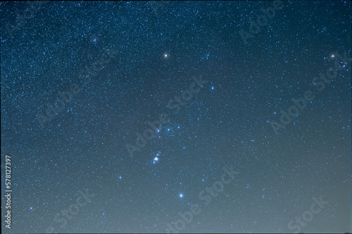 Sternbild Orion mit Orionnebel